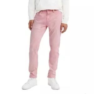 Levi's 512 Slim Taper Men's Jeans, Pink, Size 32x32 (NWT)